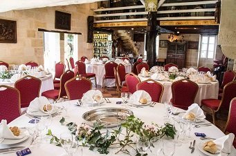 Réception au château